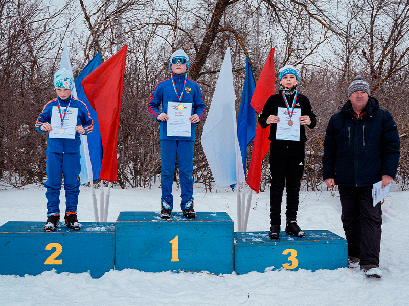 Областные соревнования по лыжным гонкам.