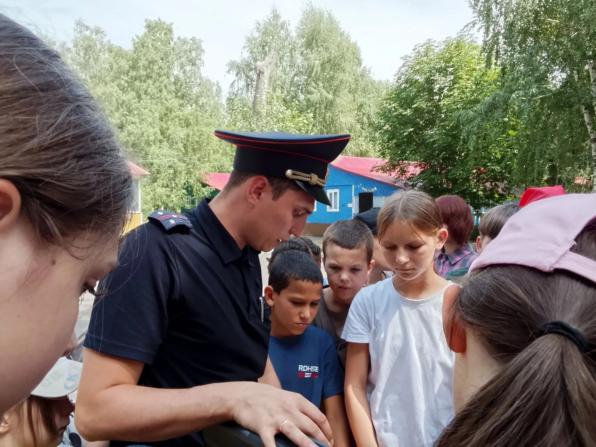 В детском оздоровительном лагере «Орленок» состоялось профориентационное мероприятие.