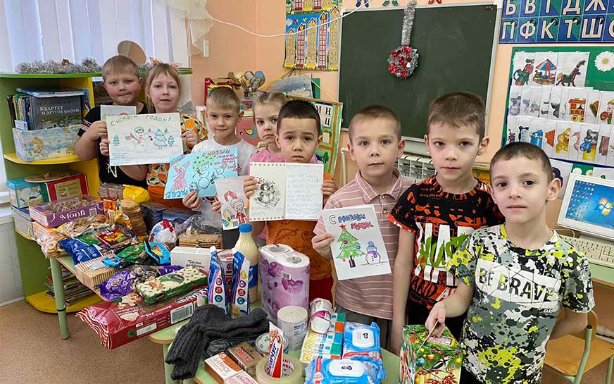 Акция «Новогодний подарок солдату».