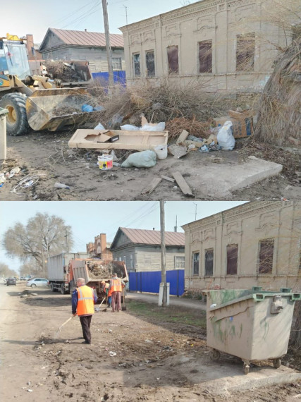 Уборка контейнерных площадок.