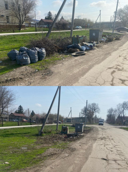 Уборка контейнерных площадок.